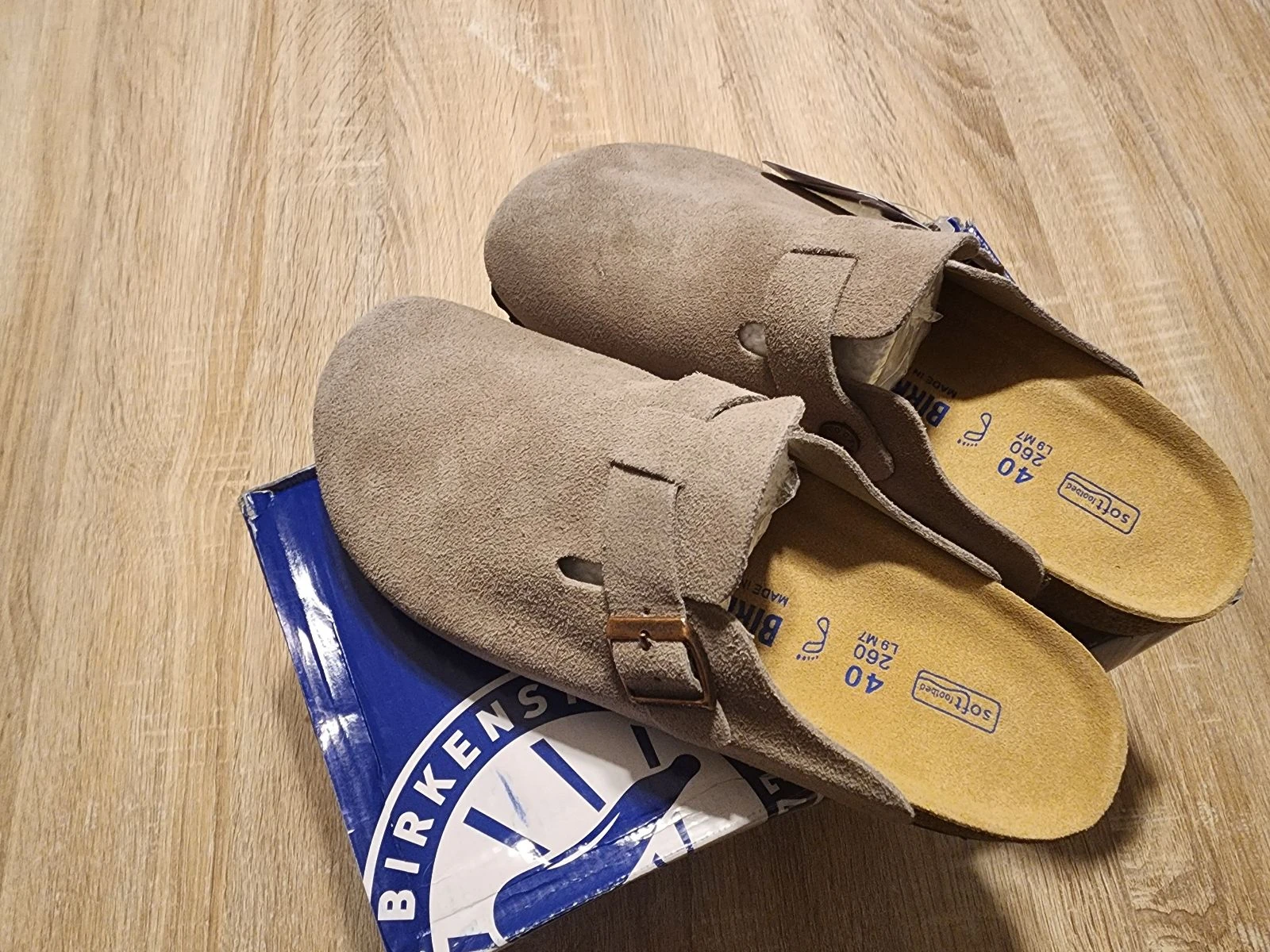 Birkenstock Boston Grey 40 